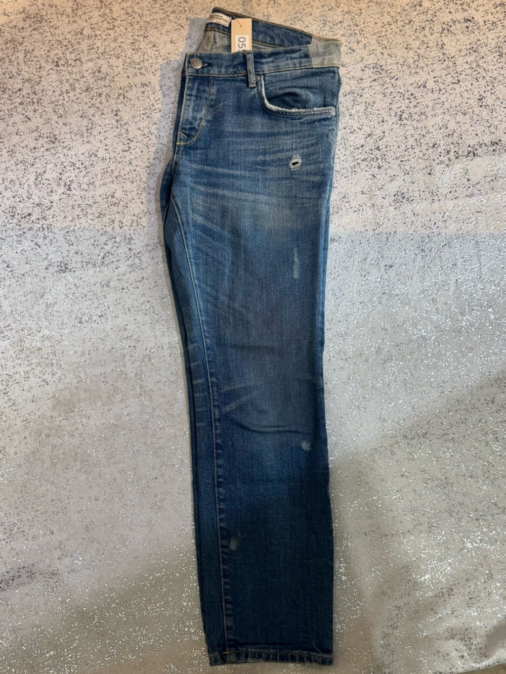 Zara Woman Blue Straight Jeans